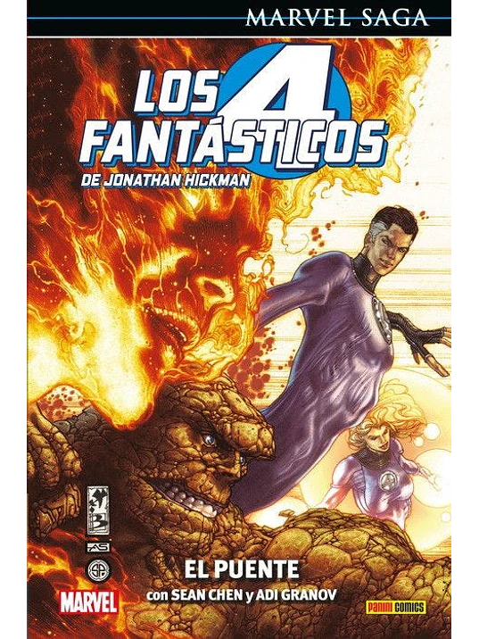 LOS 4 FANTÁSTICOS DE JONATHAN HICKMAN 01: EL PUENTE. MARVEL SAGA - PANINI ESPANA 1