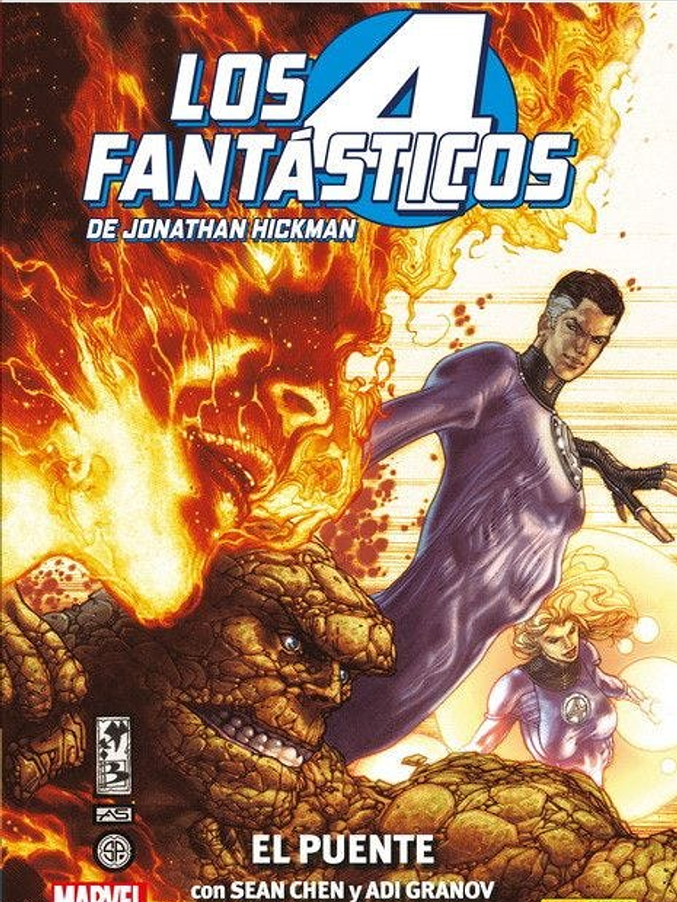 LOS 4 FANTÁSTICOS DE JONATHAN HICKMAN 01: EL PUENTE. MARVEL SAGA - PANINI ESPANA 1