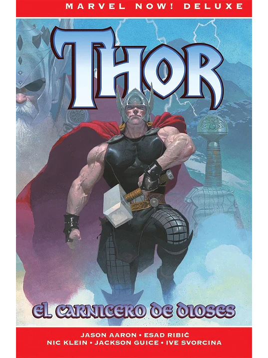 THOR DE JASON AARON 01: EL CARNICERO DE DIOSES. MARVEL NOW DELUXE. - PANINI ESPANA 1