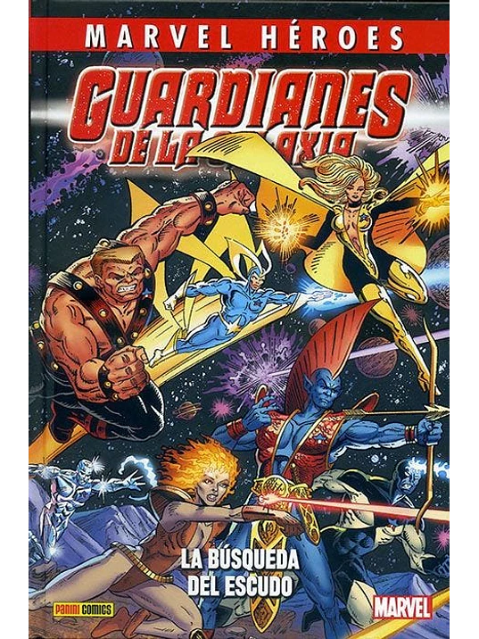 GUARDIANES DE LA GALAXIA 01: LA BÚSQUEDA DEL ESCUDO. MARVEL HEROES - PANINI ESPANA 1