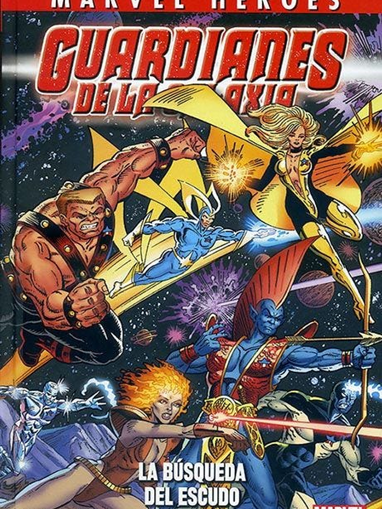 GUARDIANES DE LA GALAXIA 01: LA BÚSQUEDA DEL ESCUDO. MARVEL HEROES - PANINI ESPANA 1