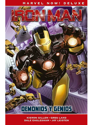 IRON MAN DE KIERON GILLEN 01: DEMONIOS Y GENIOS. MARVEL NOW DELUXE. - PANINI ESPANA