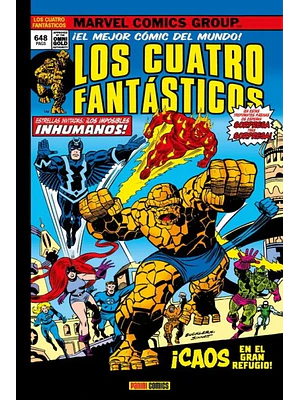 LOS CUATRO FANTÁSTICOS 08: CAOS EN EL GRAN REFUGIO MARVEL GOLD - PANINI ESPANA