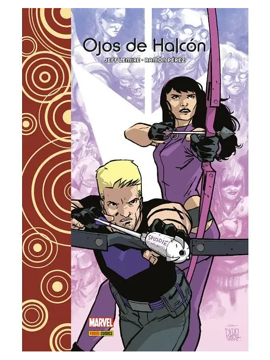 OJOS DE HALCÓN DE JEFF LEMIRE Y RAMÓN PEREZ. MARVEL INTEGRAL - PANINI ESPANA 1