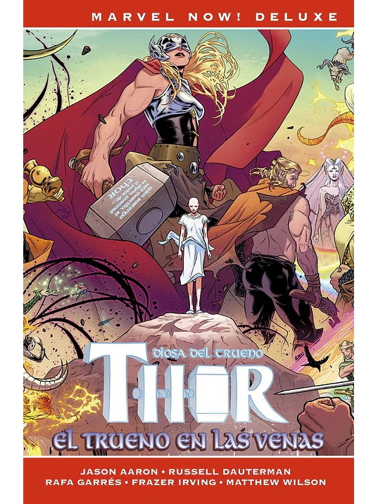 THOR DE JASON AARON 04: EL TRUENO EN LAS VENAS. MARVEL NOW DELUXE. - PANINI ESPANA 1