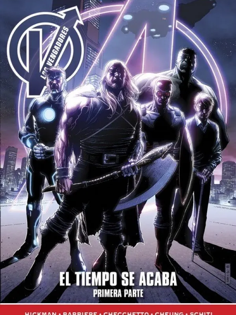 LOS VENGADORES DE JONATHAN HICKMAN 08: EL TIEMPO SE ACABA: 1ERA. MARVEL NOW- PANINI ESPANA 1