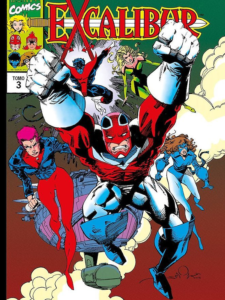 EXCALIBUR 03. MARVEL GOLD 1