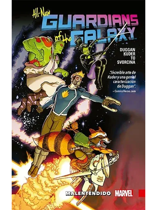 ALL-NEW GUARDIANS OF THE GALAXY VOL. 01: MALENTENDIDO. MARVEL BÁSICOS - SMASH 1