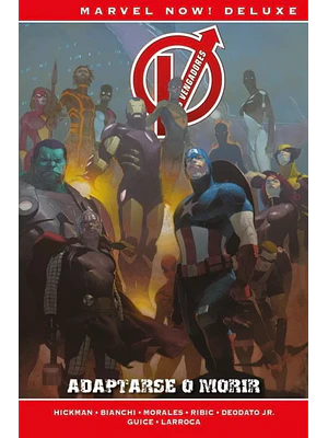 LOS VENGADORES DE JONATHAN HICKMAN 05: ADAPTARSE O MORIR. MARVEL NOW DELUXE. - PANINI ESPANA
