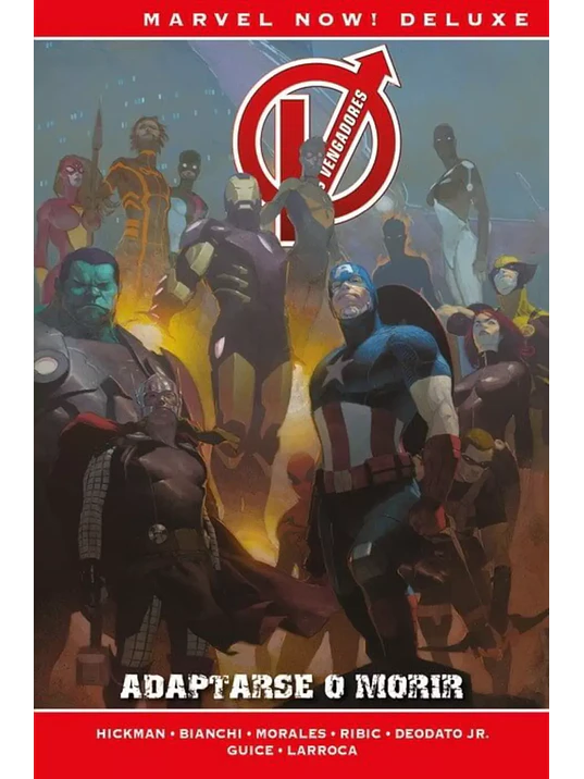 LOS VENGADORES DE JONATHAN HICKMAN 05: ADAPTARSE O MORIR. MARVEL NOW DELUXE. - PANINI ESPANA 1