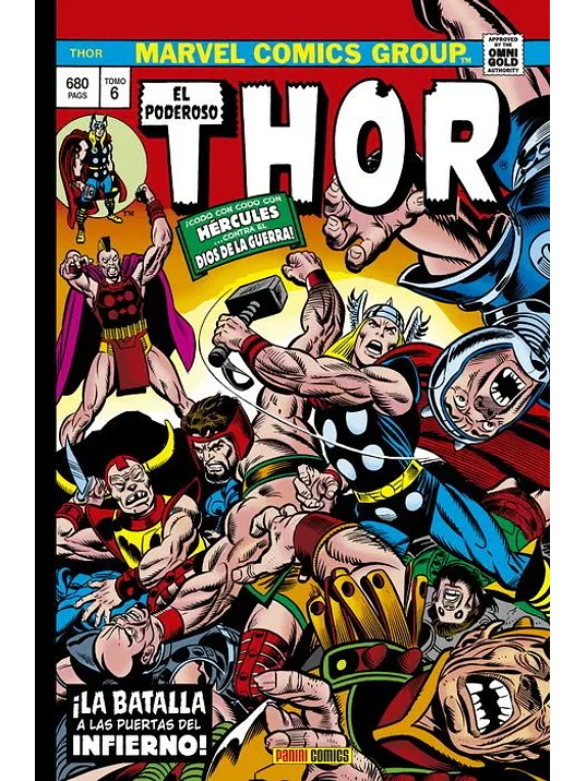 THOR. EL PODEROSO THOR 06: LA BATALLA A LAS PUERTAS DEL INFIERNO MARVEL GOLD - PANINI ESPANA 1