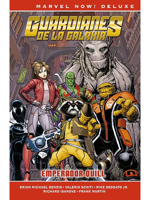 GUARDIANES DE LA GALAXIA DE BRIAN M. BENDIS 04: EMPERADOR QUILL. MARVEL NOW DELUXE. - PANINI ESPANA