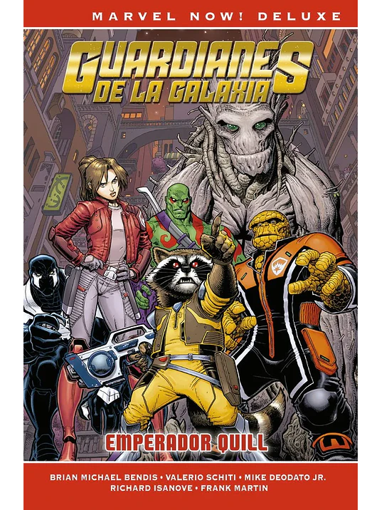 GUARDIANES DE LA GALAXIA DE BRIAN M. BENDIS 04: EMPERADOR QUILL. MARVEL NOW DELUXE. - PANINI ESPANA 1