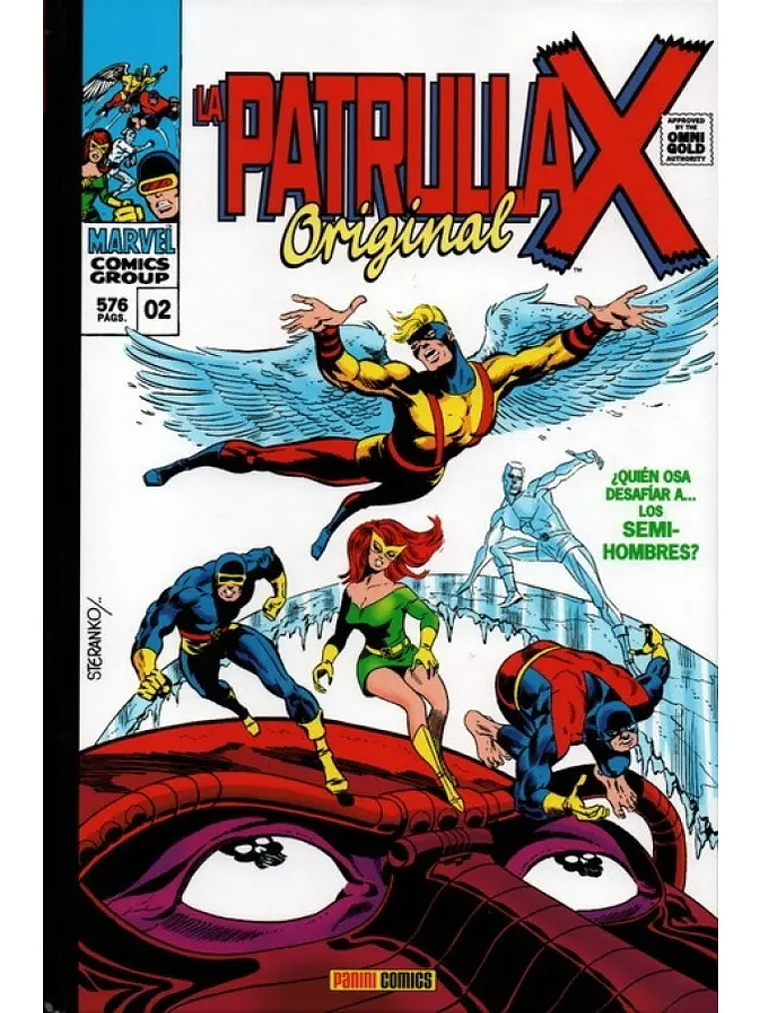 LA PATRULLA-X ORIGINAL 02: QUIEN OSA DESAFIAR A ... LOS DEMI-HOMBRES MARVEL GOLD - PANINI ESPANA 1