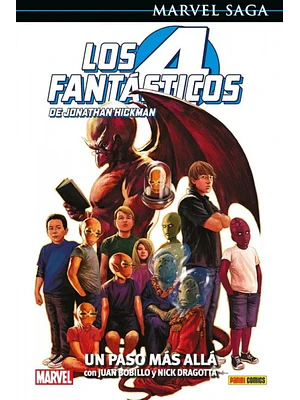 LOS 4 FANTÁSTICOS DE JONATHAN HICKMAN 07: UN PASO MÁS ALLÁ. MARVEL SAGA - PANINI ESPANA