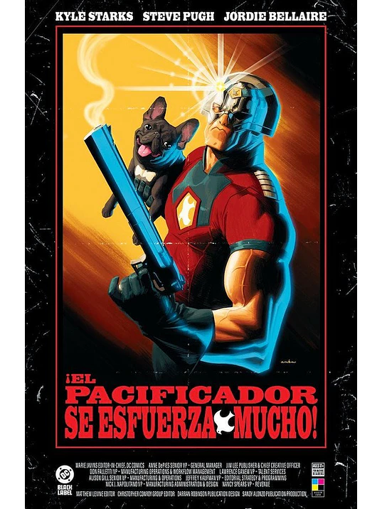 ¡EL PACIFICADOR SE ESFUERZA MUCHO! DC BLACK LABEL 1