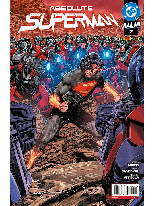 ABSOLUTE SUPERMAN NÚM. 02 - PANINI ESPAÑA 1