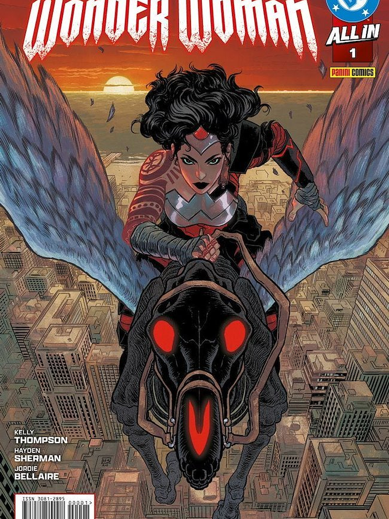 ABSOLUTE WONDER WOMAN NÚM. 01 - PANINI ESPAÑA 1