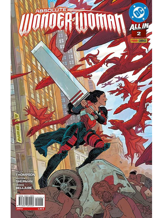 ABSOLUTE WONDER WOMAN NÚM. 02 - PANINI ESPAÑA 1