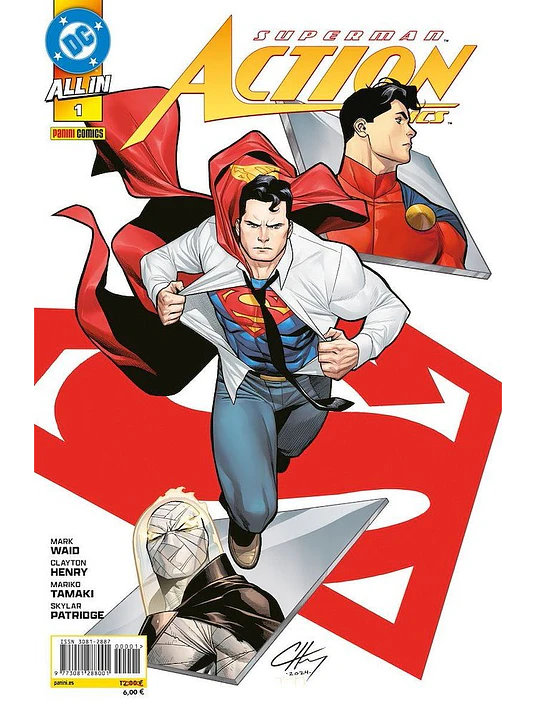 ALL IN ACTION COMICS NÚM. 01 - PANINI ESPAÑA 1