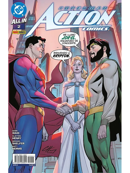ALL IN ACTION COMICS NÚM. 02 - PANINI ESPAÑA 1