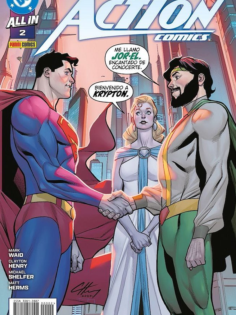 ALL IN ACTION COMICS NÚM. 02 - PANINI ESPAÑA 1