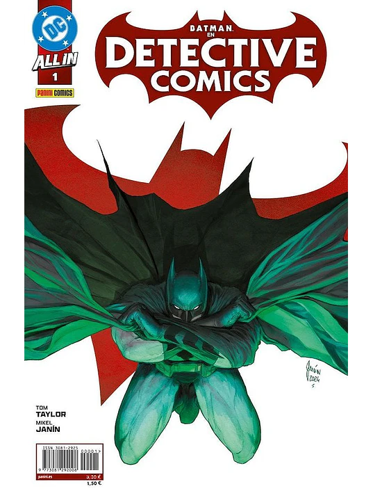 ALL IN DETECTIVE COMICS NÚM. 01 - PANINI ESPAÑA 1