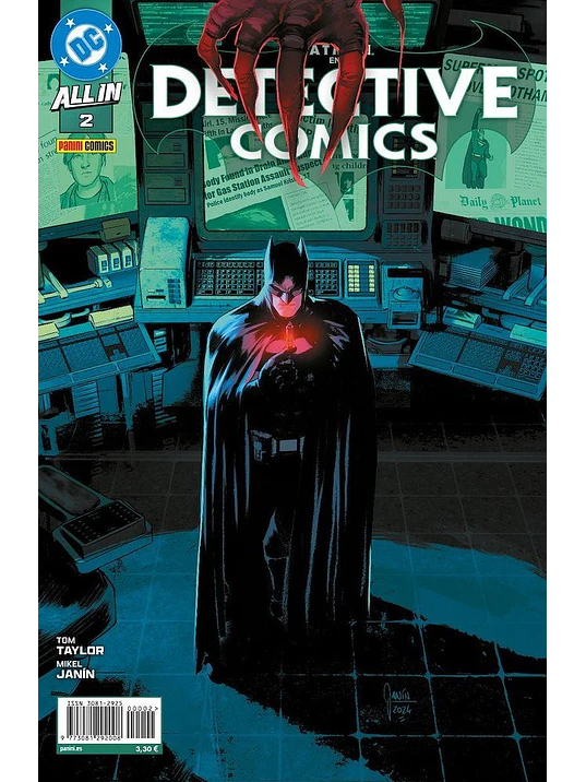 ALL IN DETECTIVE COMICS NÚM. 02 - PANINI ESPAÑA 1
