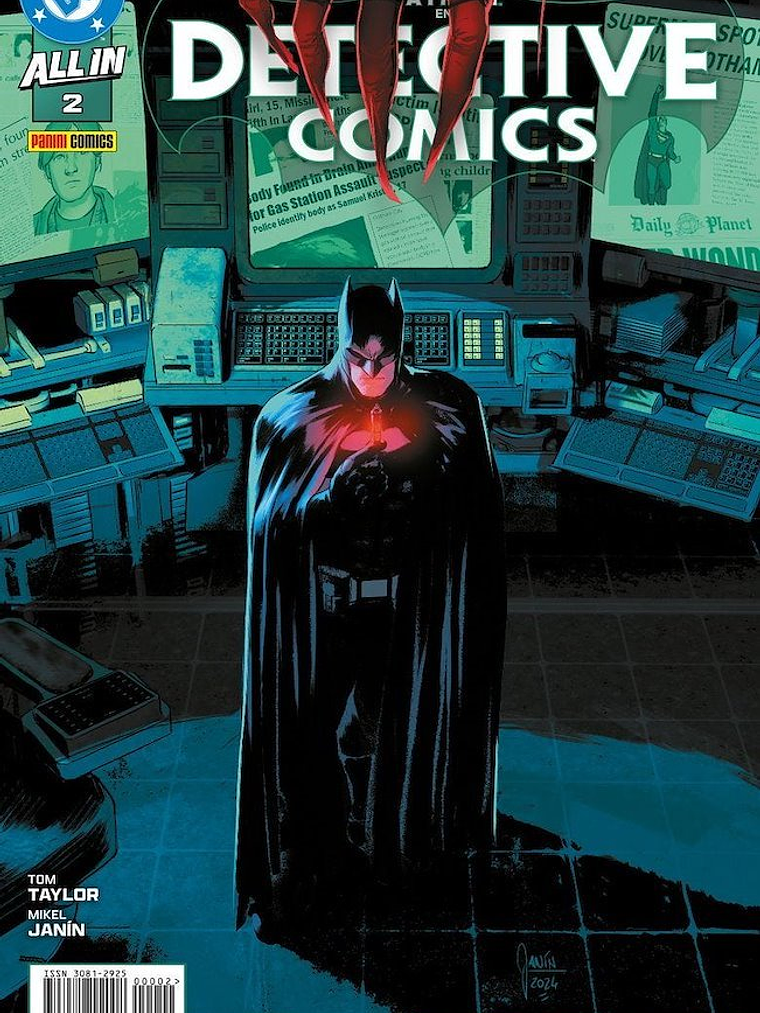 ALL IN DETECTIVE COMICS NÚM. 02 - PANINI ESPAÑA 1