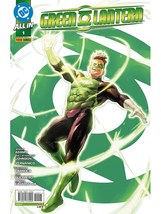 ALL IN GREEN LANTERN NÚM. 01 - PANINI ESPAÑA 1
