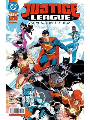 ALL IN JUSTICE LEAGUE UNLIMITED NÚM. 01 - PANINI ESPAÑA