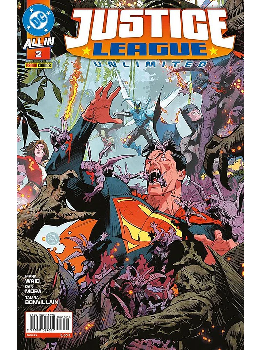 ALL IN JUSTICE LEAGUE UNLIMITED NÚM. 02 - PANINI ESPAÑA 1