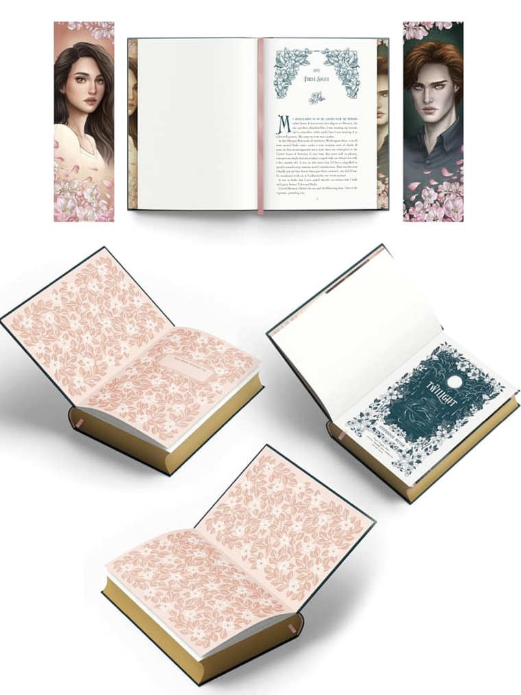 CREPÚSCULO EDICIÓN ESPECIAL LIMITADA BELLA Y EDWARD 20 ANIVERSARIO 2