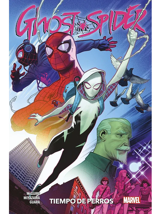 SPIDER-GWEN: GHOST SPIDER 03: TIEMPOS DE PERROS - PANINI ESPANA 1