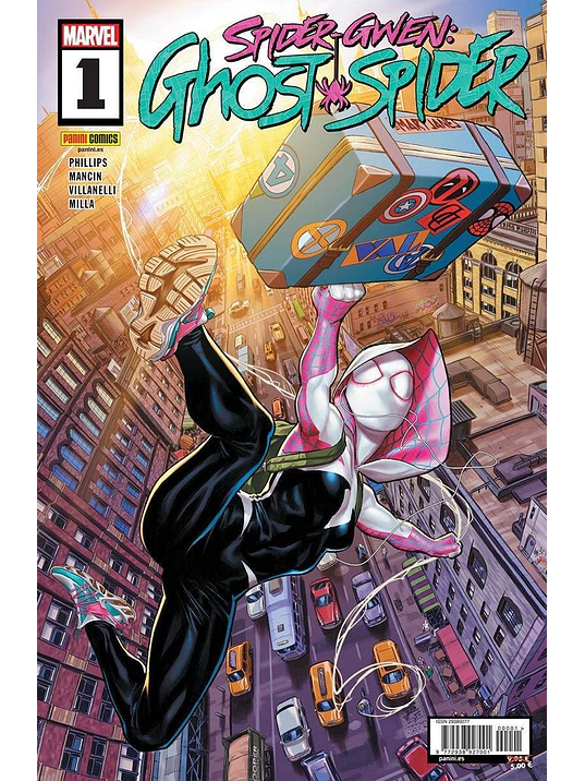 SPIDER-GWEN: GHOST SPIDER 01: SPIDERGEDON - PANINI ESPANA 1