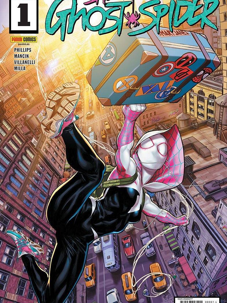 SPIDER-GWEN: GHOST SPIDER 01: SPIDERGEDON - PANINI ESPANA 1