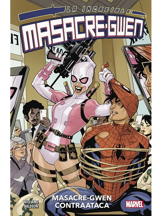 LA INCREÍBLE MASACRE-GWEN: MASACRE-GWEN CONTRAATACA - PANINI ESPANA 1