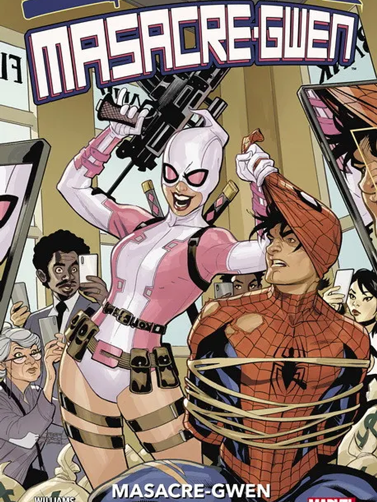 LA INCREÍBLE MASACRE-GWEN: MASACRE-GWEN CONTRAATACA - PANINI ESPANA 1