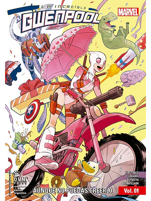 LA INCREÍBLE GWENPOOL VOL. 01: AUNQUE NO PUEDAS CREERLO - OVNIPRESS