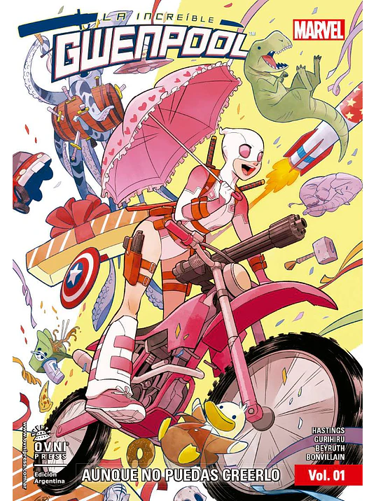LA INCREÍBLE GWENPOOL VOL. 01: AUNQUE NO PUEDAS CREERLO - OVNIPRESS 1