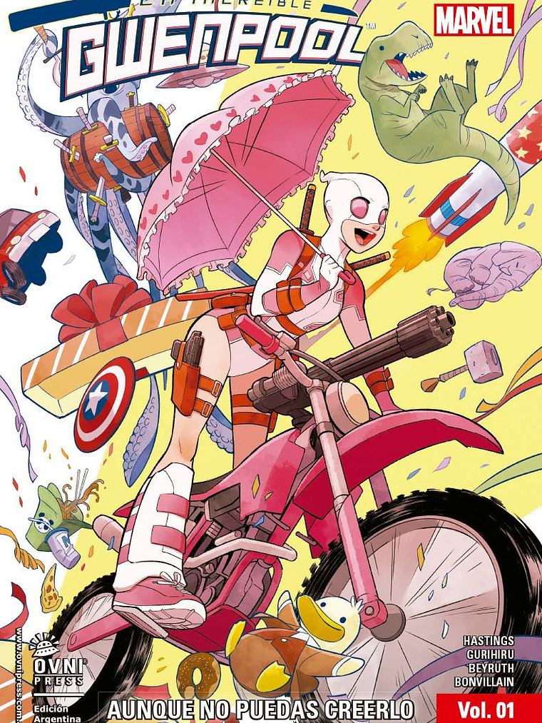 LA INCREÍBLE GWENPOOL VOL. 01: AUNQUE NO PUEDAS CREERLO - OVNIPRESS 1