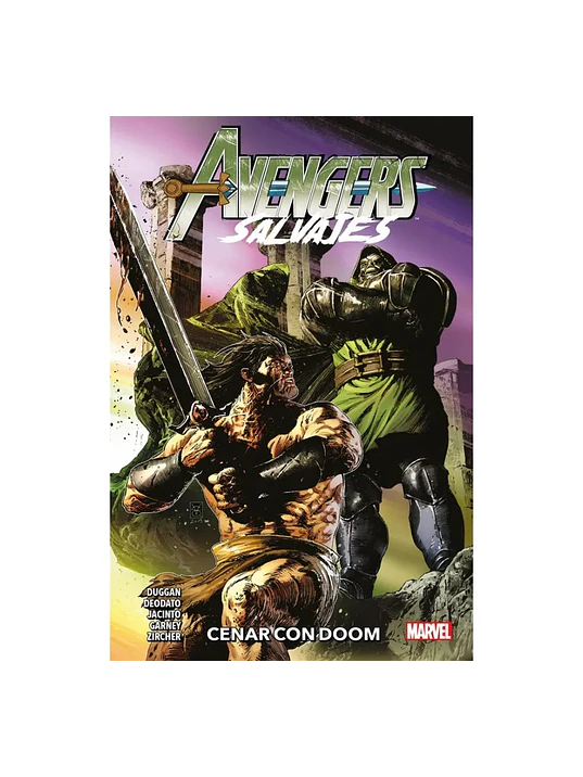 AVENGERS SALVAJES TPB VOL. 02: CENAR CON DOOM - PANINI LATAM 1