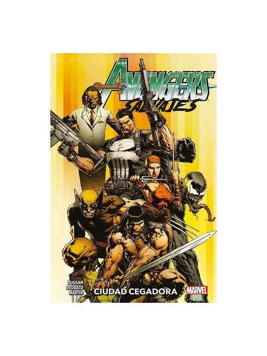 AVENGERS SALVAJES TPB VOL. 01: CIUDAD CEGADORA - PANINI LATAM 1