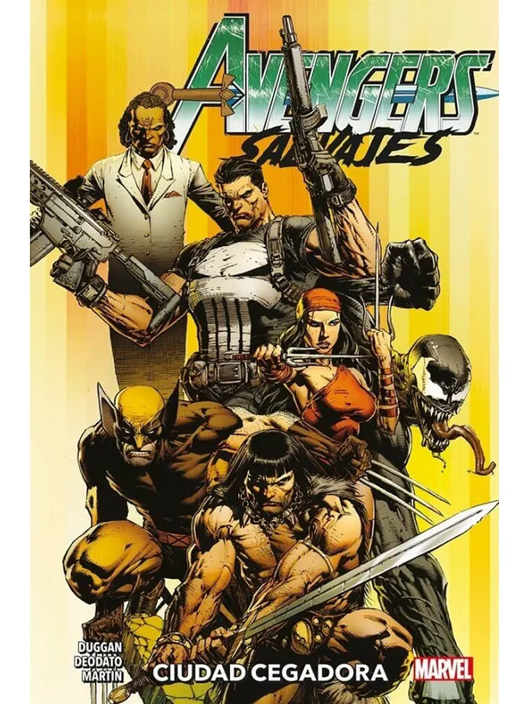 AVENGERS SALVAJES TPB VOL. 01: CIUDAD CEGADORA - PANINI LATAM 1