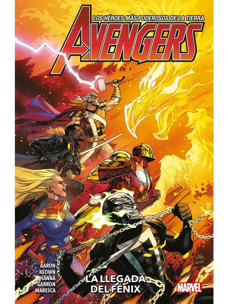 AVENGERS TPB VOL. 06: LA LLEGADA DEL FENIX - PANINI LATAM 1