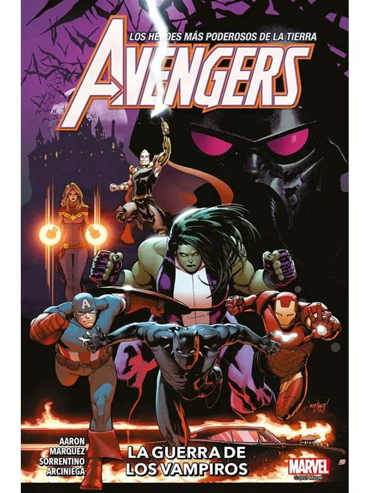 AVENGERS TPB VOL. 01: LA GUERRA DE LOS VAMPIROS - PANINI LATAM 1