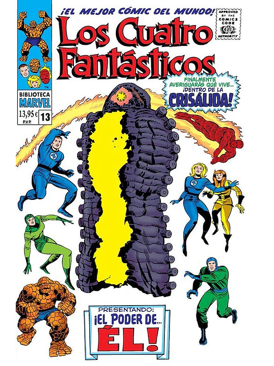 BIBLIOTECA MARVEL 73. LOS CUATRO FANTÁSTICOS 13 1