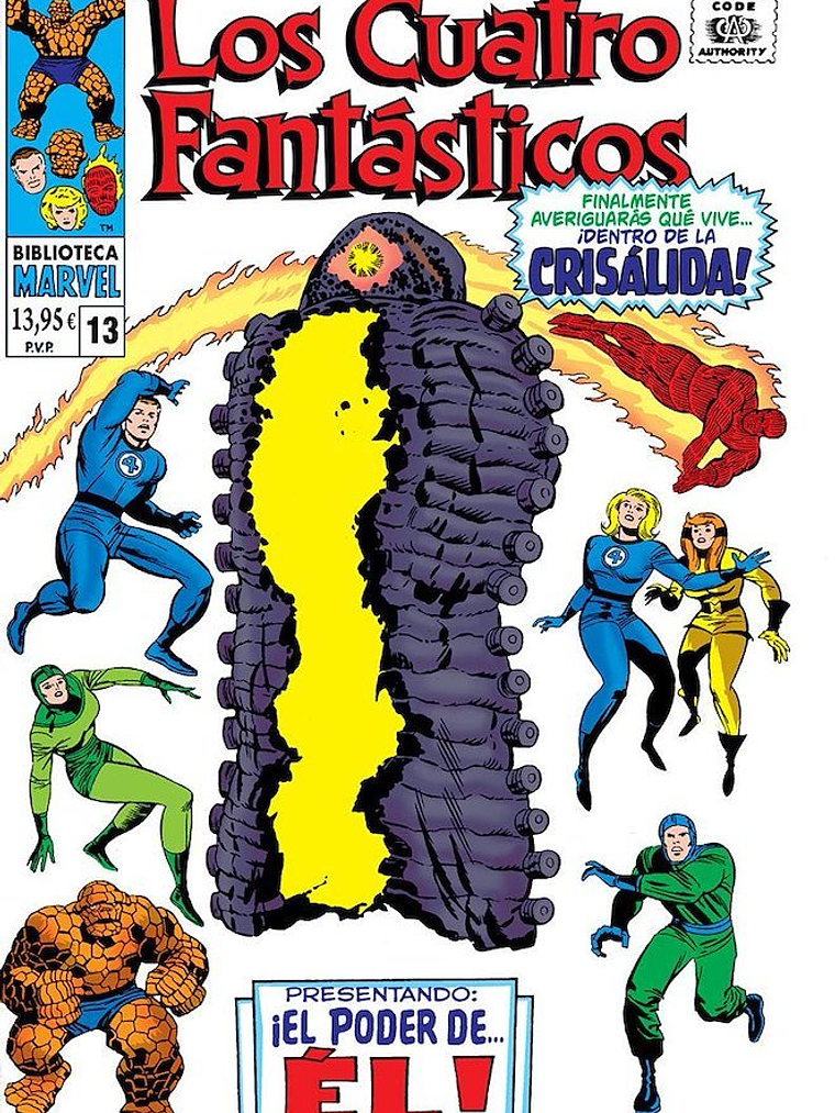 BIBLIOTECA MARVEL 73. LOS CUATRO FANTÁSTICOS 13 1