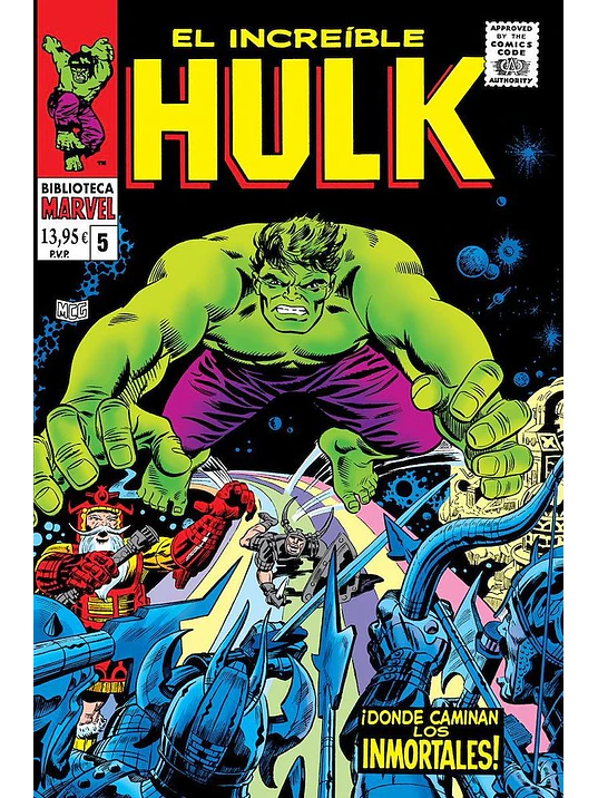 BIBLIOTECA MARVEL 74. EL INCREÍBLE HULK 05 1