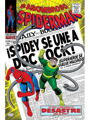 BIBLIOTECA MARVEL 84. EL ASOMBROSO SPIDERMAN 12